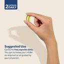 ANDREW LESSMAN Maximum Essential Omega-3 Unflavored, 180 Softgels - Ultra-Pure Omega-3 Fish Oil 1200 mg-High DHA, No Mercury Supplement-Small, Easy to Swallow Fish Oil Capsules 6