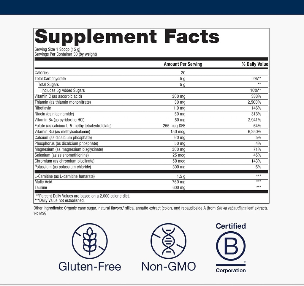 Metagenics MitoVive - Mitochondria Balance - with Amino Acids, Magnesium & More - Mitochondria Health - Gluten Free & Non-GMO - 30 Serving - 15.87 oz 5