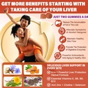 Milk Thistle Liver Detox Gummies, 18-IN-1 Liver Cleanse Detox & Repair Supplement with Berberine, Chicory Root, Turmeric, Artichoke, Dandelion Root, Chanca Piedra, Vitamins B6 B12-Sugar Free,Pack of 2 6