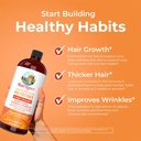 MaryRuth's Liquid Morning Multivitamins: +Hair Growth (Peach Mango), Daily Wellness (Raspberry), and Nighttime Multimineral (Coconut) | Vegan Vitamins for Beauty, Energy, & Bedtime | Non-GMO 6