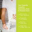 Create Single Serve Creatine Monohydrate Powder – 5g Creapure Creatine | Redefining Strength, Energy & Recovery | Sugar-Free, Vegan, Non-GMO | Lemon/Lime | 30 Packets 4