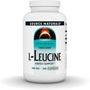 Source Naturals L-Leucine, Energy Support*, A Free Form Essential Amino Acid Supplement for Energy Support - 240 Capsules 2