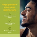 Natural Factors Whole Earth & Sea Men's 50+ Multivitamin & Mineral - Daily Nutritional Support Multivitamin - Supports Brain Health & Immune System Function - Vegan - 120 Tablets (60 Servings) 3