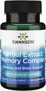 Swanson Herbal Extract Memory Complex 60 Capsules 2