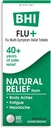 BHI Flu + Cold Multi-Symptom Relief Natural Safe Non-Drowsy Remedy 11 Targeted Homeopathic Active Ingredients for Body Aches, Fatigue, Chills & Headache - 100 Tablets 2