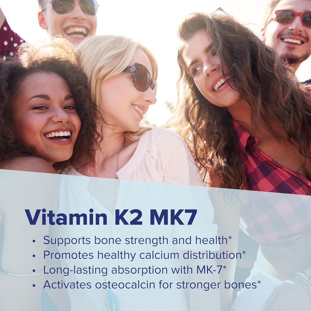 Superior Source Vitamin K2 MK-7 (Menaquinone-7) 100 mcg - Bone Strength & Health Support Supplement - Aids Healthy Heart Function - Bariatric-Friendly - 60 Sublingual Dissolving Tablets 6