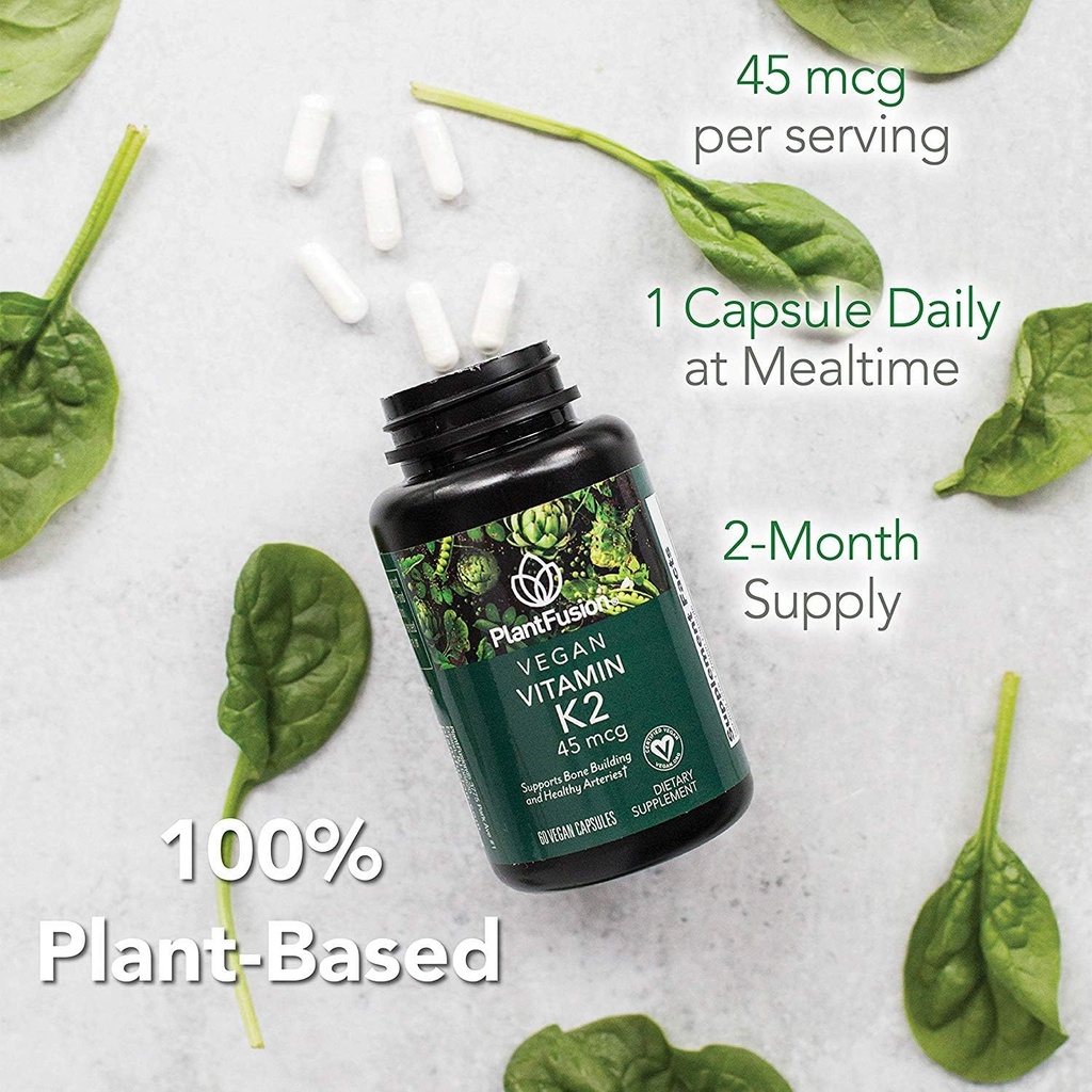 Vegan Vitamin K2 60 vegan capsules - 45 servings 3