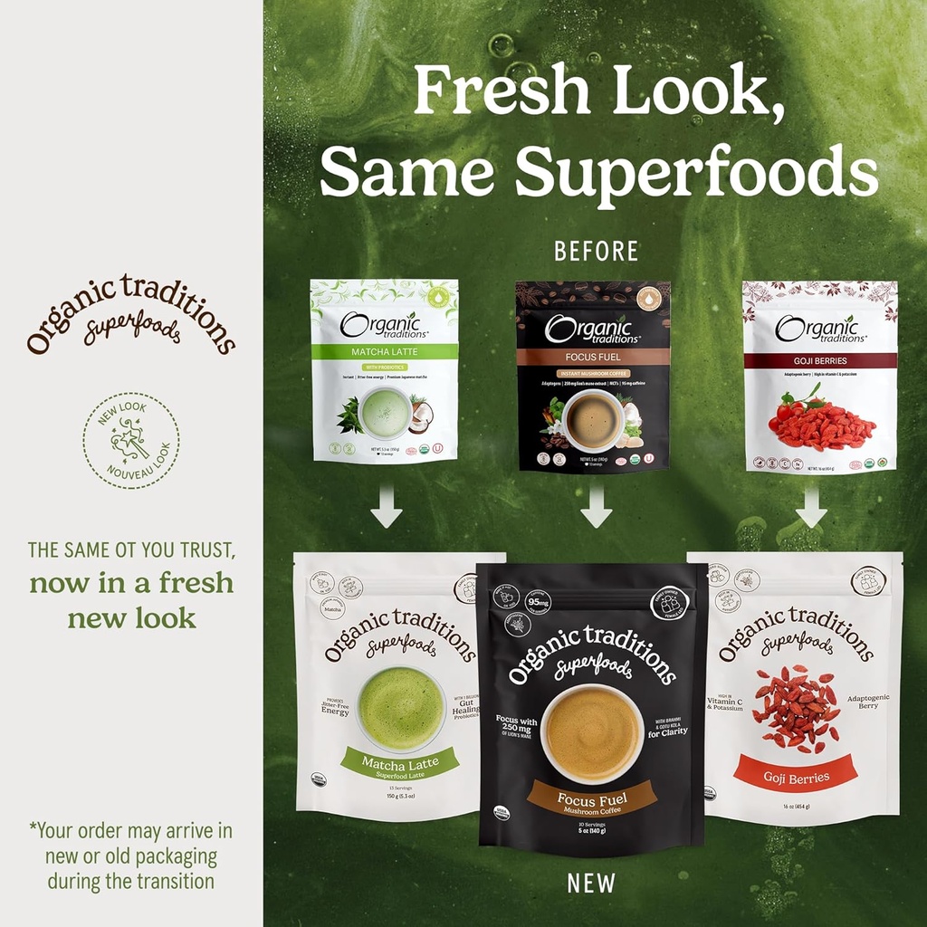Organic Traditions Camu Camu Berry Powder Organic Superfood Great for Smoothies and More,100g/3.5oz Bag 5