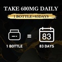 Organic Shilajit for Men Energy Supplement: Pure Shilajit Resin Evoke The Primal Vitality for Your Hubby - Lab Verified 80% Fulvic Acid and 85+ Trace Minerals 600mg 6