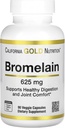 California Gold Nutrition Bromelain, 625 mg, 90 Veggie Capsules 2