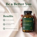 Global Healing Center Oxy-Powder Oxygen Based Safe and Natural Colon Cleanser and Relief from Occasional Constipation (120 Capsules)(Packaging may vary) 5