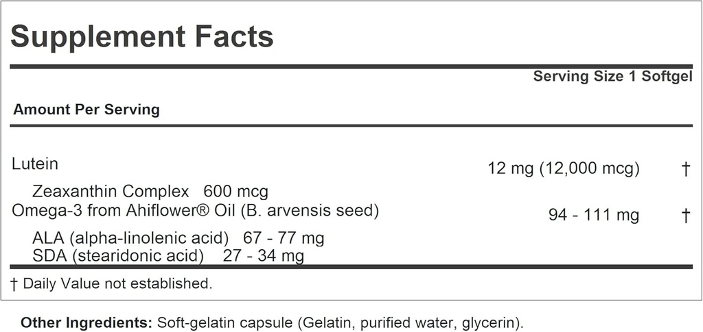 ANDREW LESSMAN Lutein 12 mg - 360 Softgels - Ultra-High Levels of Lutein. Powerful Anti-Oxidant Carotenoid. Supports Eye Health and Promotes Healthy Vision and Skin. 3