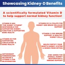 Kidney-D Kidney Supplement. Vitamin D Optimized for Kidney Support. Vitamin D3 and 7 Kidney Vitamins and Nutrients Designed for Kidney Health and More 6