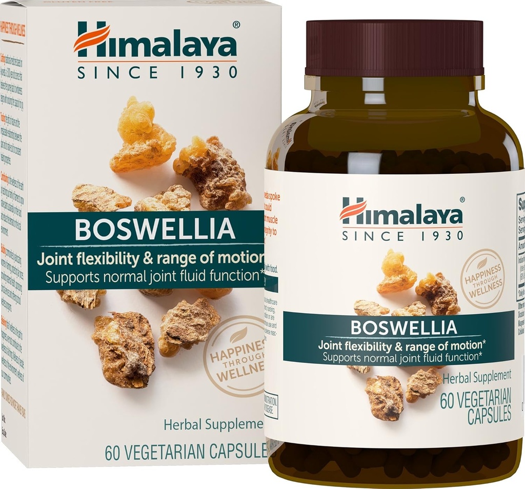 Himalaya Boswellia, Joint Support for Mobility and Flexibility, Promotes Tissue Preservation, 250 mg, 60 Capsules 2