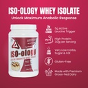 Body Nutrition ISO-Ology, Leucine-Enhanced Whey Isolate Protein Powder, Post-Workout Recovery Supplement, Isolated Grass Fed Whey, Chocolate Peanut Butter Cup Flavor, 4lb 3