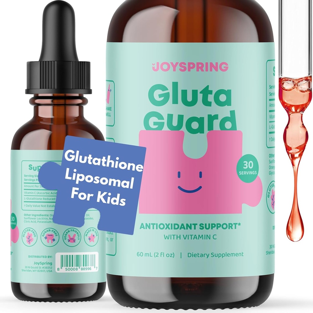 JoySpring Glutathione Liquid and Genius Drops Smartberry Vanilla for Kids 3