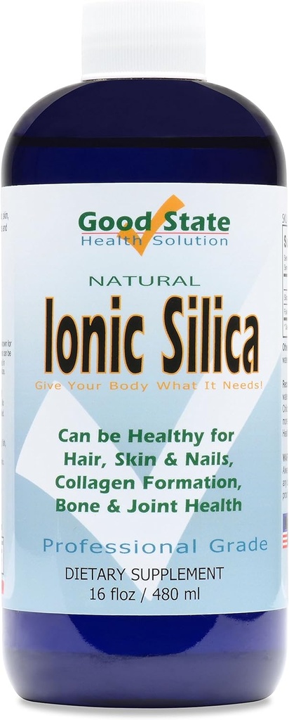 Good State Liquid Ionic Silica Supplement, (48 Servings at 125mg Each Plus 2 mg fulvic Acid) 2