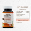 Secrets of the Tribe Pot Marigold 60 Capsules, 1000 mg, Pot Marigold (Calendula Officinalis) Dried Flower (60 Capsules) 4