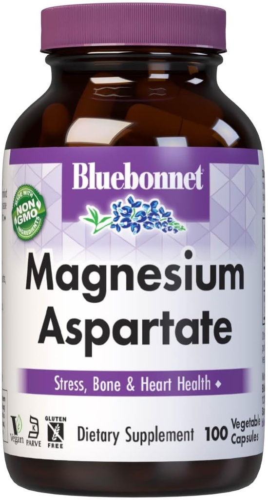 BlueBonnet Calcium Magnesium 1:1 Ratio Vegetarian Capsules, 90 Count 5