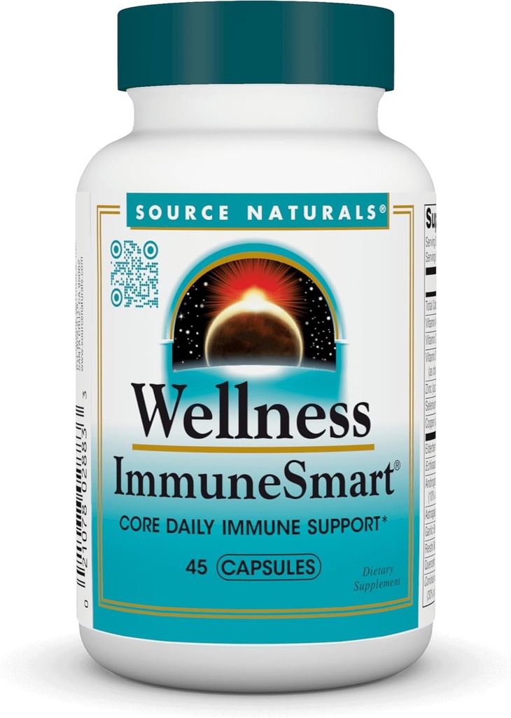 Source Naturals Wellness ImmuneSmart - Core Daily Immune Support* - 45 Capsules 2