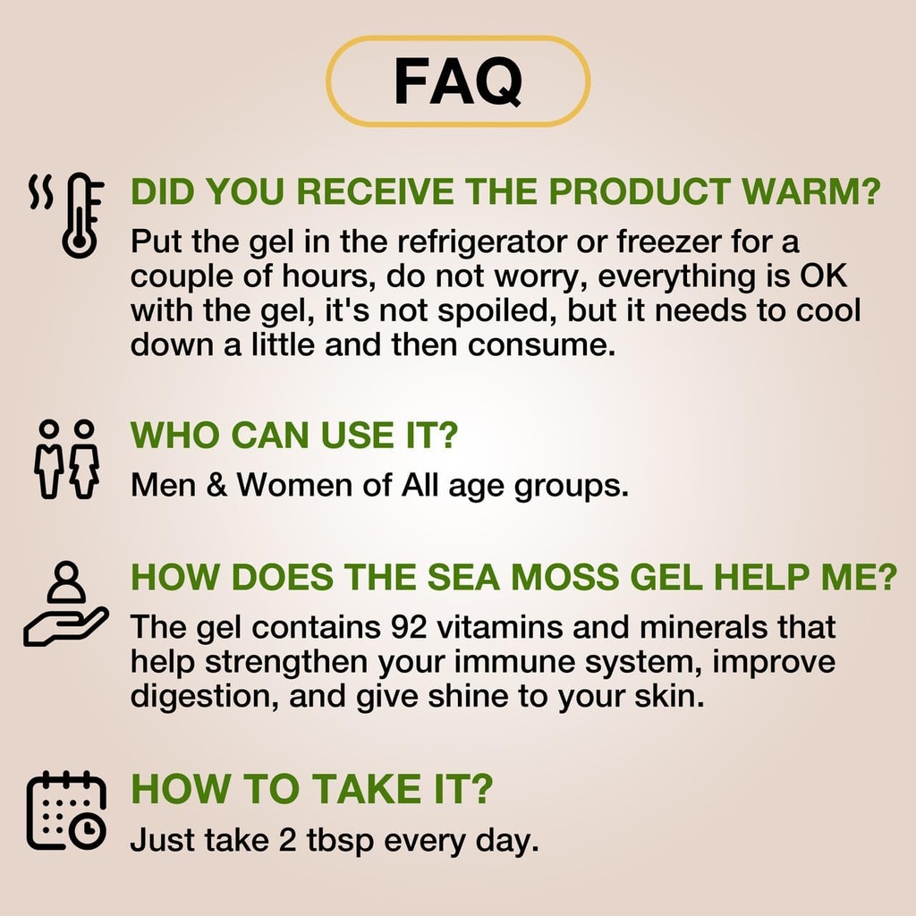 TrueSeaMoss Sea Moss Gummies Pouch & Strawberry Sea Moss Gel 6