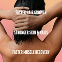 Zest Colostrum Supplement Gummy Chews for Adults - Ethically Sourced High IgG for Hair Health, Gut, Immunity, Bloating, Skin & Nails - Keto & Gluten Free - Peach Flavor (60 Gummies, 1,000mg Colostrum) 6