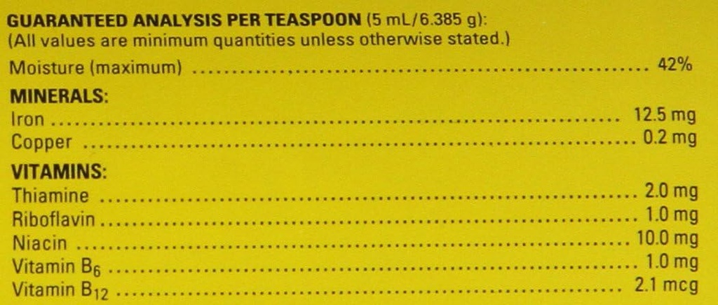 Pfizer Animal Pet-Tinic Vitamin-Mineral Supplement for Dogs and Cats, 4-Ounce 4