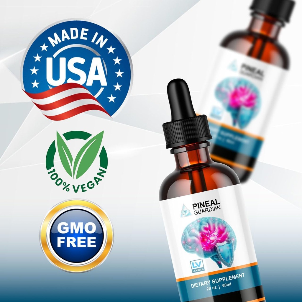 LIVORKA Pineal Guardian Memory Support Liquid Drops - 1 Bottle (30 Day Supply) 5