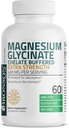 Bronson Magnesium Glycinate 400mg Extra Strength, Vegetarian, Chelated for Absorption Gentle on The Stomach, Non-GMO, 60 Tablets 6
