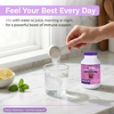 C-Salts Vitamin C Powder Supplement - 100% Pure High Dose Buffered Vitamin C Powder for Immune Support - Organic, Sugar-Free, Vegan, Non-GMO, Stomach-Friendly, Mixed Berry 26oz 5