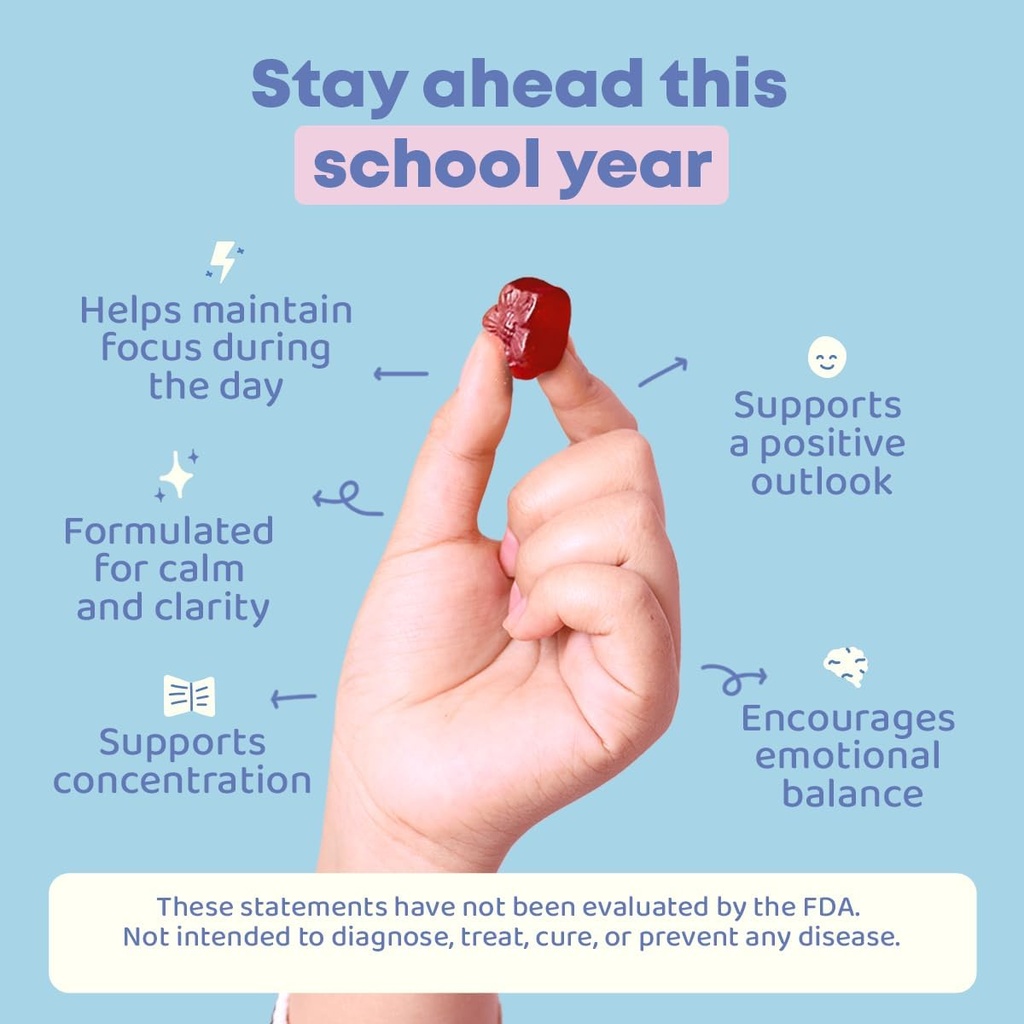 JoySpring Genius Drops and Saffron Gummies for Kids 5