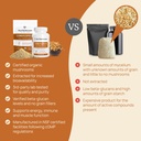 Real Mushrooms Ergothioneine (60ct) and Cordyceps-M (120ct) Bundle with Shiitake and Oyster Mushroom Extracts - Longevity and Energy - Vegan, Gluten Free, Non-GMO - Natural Support for Healthy Aging 6