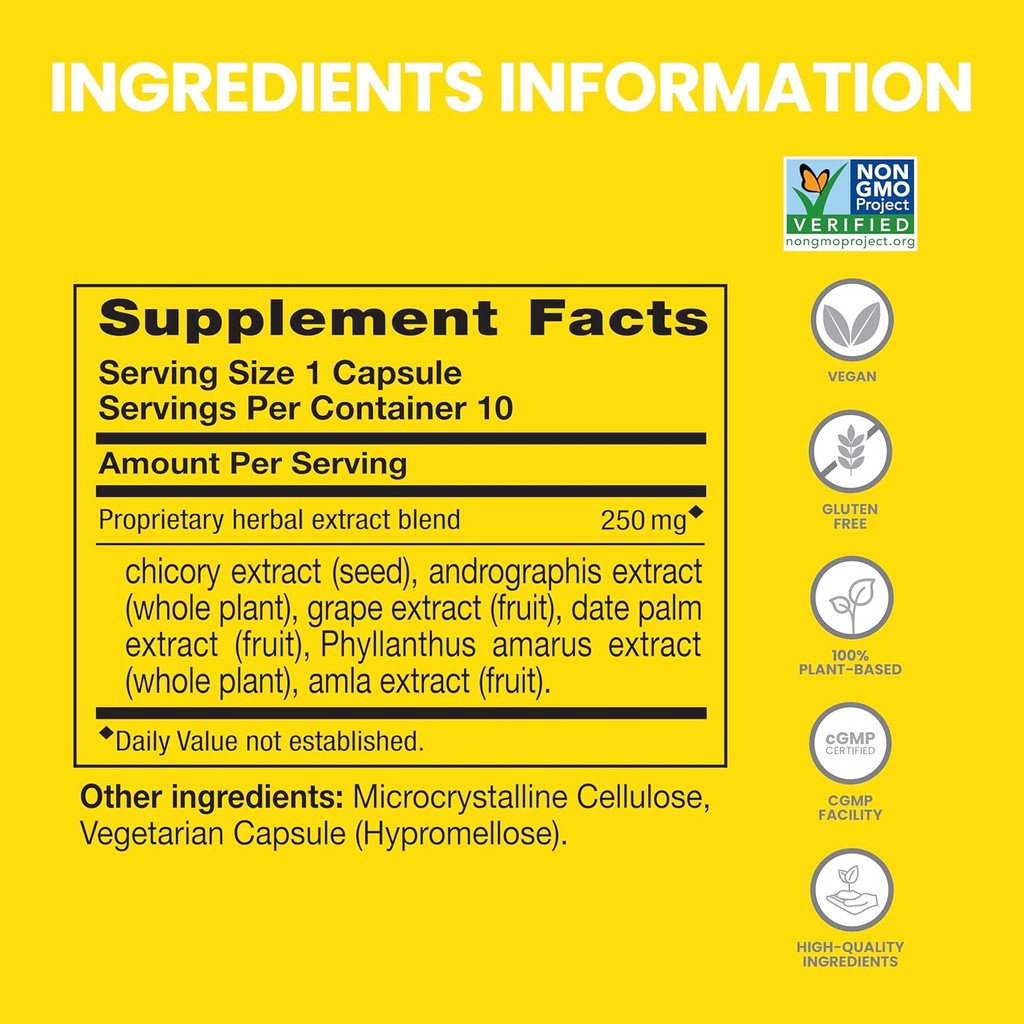 Himalaya PartySmart, 10 Individual Capsules - Alcohol Breakdown Liver Support for a Better Morning After Drinking - Plant Based, Vegan, Non-GMO, Gluten Free, Clinically Studied (Pack of 3) 3