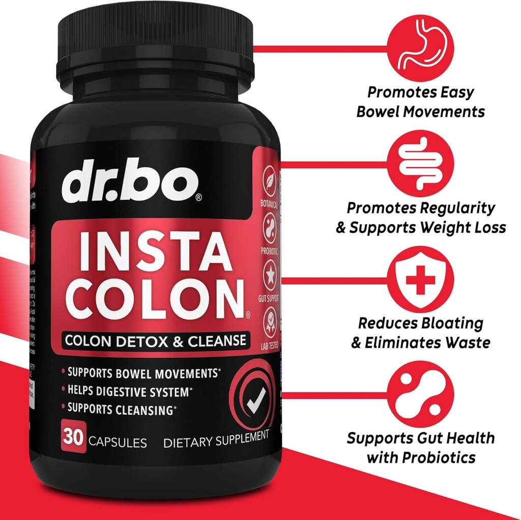 Colon Cleanser Detox Supplement Capsules - 15 Day Colon Cleanse Pills & Probiotic Herbal Cleansing - Daily Natural Bowel Movement Supplements for Intestinal Stomach Bloating Digestive Gut Support 3