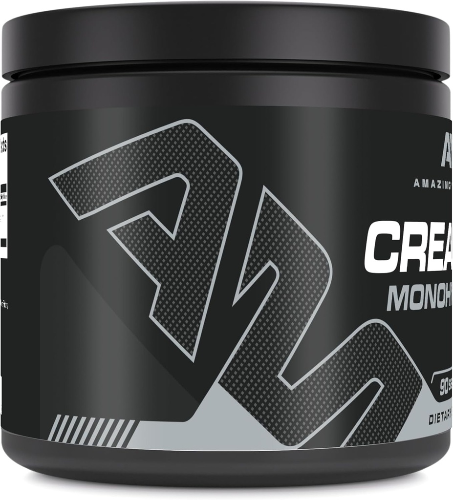 Amazing Muscle Micronized Creatine Monohydrate | 90 Servings | 5000 Mg per Serving | 1 Lb (454 Grams) | Ideal Pre & Post Workout Supplement | Unflavored (1 Pack, 1 Lb | Unflavored) 4