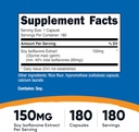 Nutricost Soy Isoflavones 150mg, 180 Veggie Capsules - Gluten Free, Non-GMO, Vegetarian Friendly 3
