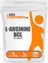 BulkSupplements.com L-Arginine HCl Powder - Nitric Oxide Supplement, Arginine Powder - Unflavored & Gluten Free, 5g per Serving, 1kg (2.2 lbs) (Pack of 1) 2