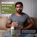 Herbsforever Triphala Capsules Extract Ratio (8:1) 40% Amla, Haritaki & Bibhitaki for Daily Detoxifying, Cleansing, & Rejuvenating 60 Vege Capsules 5