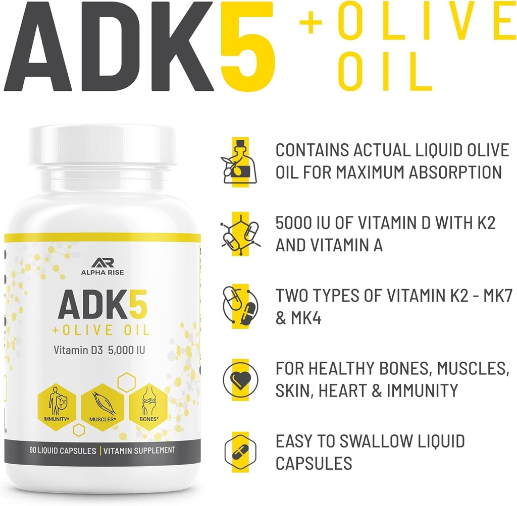 ADK 5 Vitamin Supplement + ADK 10 Vitamin Supplement 3