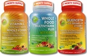 SUPPLEMENTS STUDIO Vegan Immune, Energy & Whole Body Support Bundle – Vegan Whole Food Multivitamin with Iron + Liposomal Vitamin C 1500mg + Quercetin with Bromelain, Zinc, and Vitamin C – Non-GMO 2