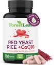 ForestLeaf Red Yeast Rice with CoQ10 Supplement - 1215mg Extra Strength Red Yeast Rice Capsules with Alpha Lipoic Acid & Organic Flaxseed, Citrinin Free - 180 Capsules 2