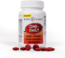 One-Daily Multi-Vitamin Tablet, 200 Count by GeriCare| Adult Multivitamin Supplement for Men & Women | Easy-to-Take Dietary Supplement with Vitamins A, C, D3, B, Calcium| Vitamin & Mineral Complex 2