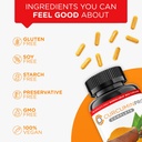 CurcuminPro Complete – High Absorption Turmeric Supplement. Protein-Powered Turmeric Curcumin Capsules with BioSoluble Curcumin for Maximum Effectiveness. Natural Curcumin Supplement (60 Count) 3