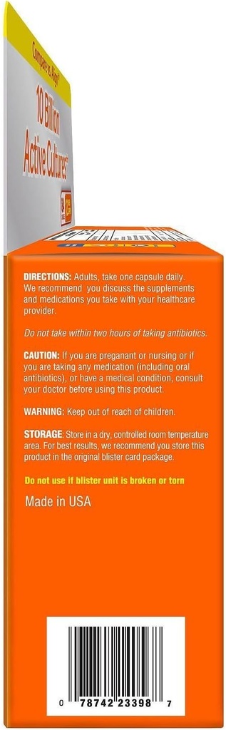 Member's Mark 5X Probiotic Digestive Care Supplement - 2/42ct. Bottles 5