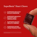 HumanN SuperBeets Heart Chews, Nitric Oxide and Blood Pressure Support, Grape Seed Extract & Non-GMO Beet Root Powder Energy, Pomegranate Berry Flavor, 180 Count 4