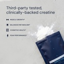 Blueprint Bryan Johnson Creatine Monohydrate Powder – Amino Acid Powder - Suppliment Supports Muscle Growth, Recovery, Strength & Focus – Unflavored Creatine for Women & Men – 5g Dose – 100 Servings 5