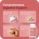 Houston Enzymes No-Fenol - Digestive Enzyme Supplement for Polyphenolic Digestion and Fruits & Vegetable Fibers - Digestive Enzymes for Women and Men (90 Capsules) 5