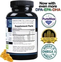 (Pack of 3 Wild Caught Omega 3 2,900 Milligrams. Now with Even More DPA-EPA-DHA 5