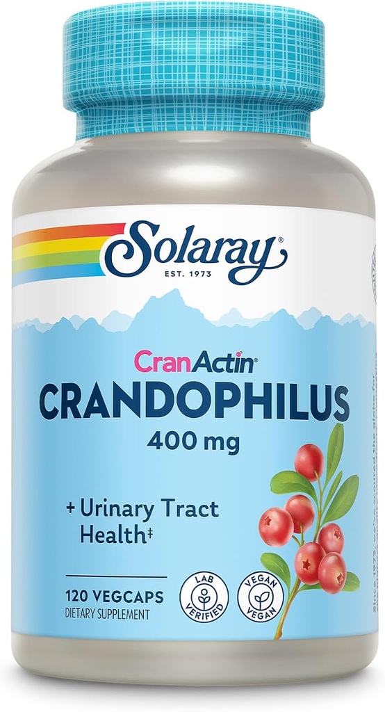 SOLARAY CranDophilus, Veg Cap (Btl-Plastic) 120ct 2