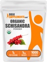 BulkSupplements.com Organic Schisandra Powder - Organic Schisandra Supplement, from Schisandra Berry - Gluten Free - 1g per Serving, 1kg (2.2 lbs) (Pack of 1) 2